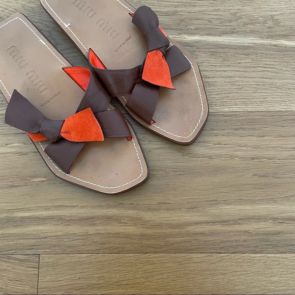 miu miu Vintage Sandals, 38.5 - Picture 6 of 13